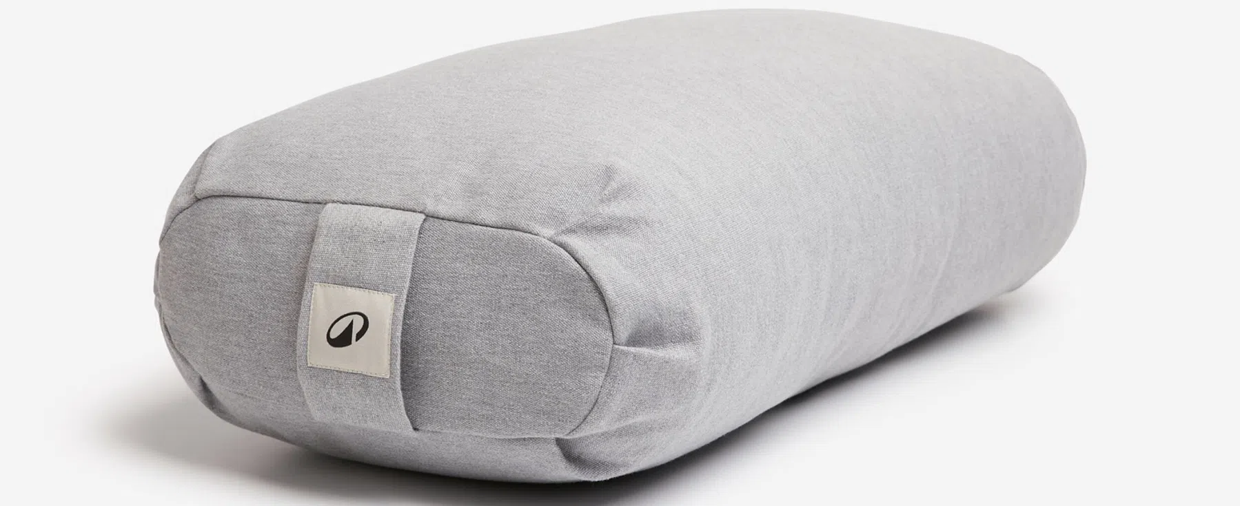 KIMJALY: Platte yogabolster grijs